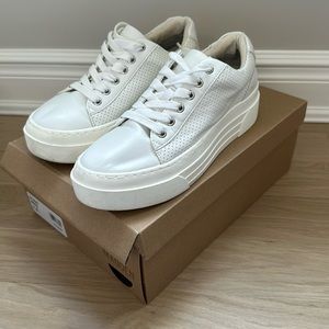 Steve Madden White Platform Sneakers - 7.5